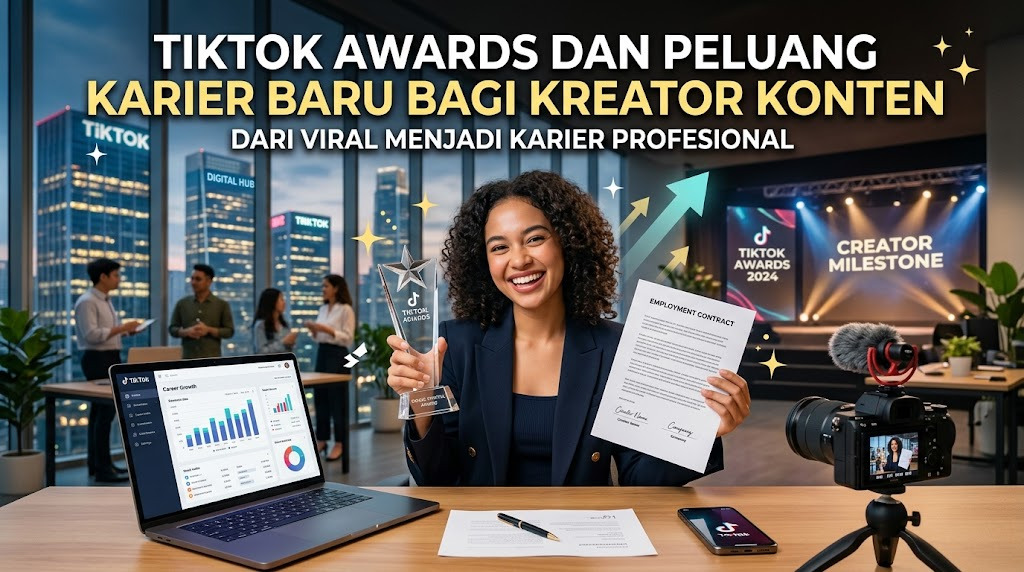 TikTok Awards dan Peluang Karier Baru bagi Kreator Konten