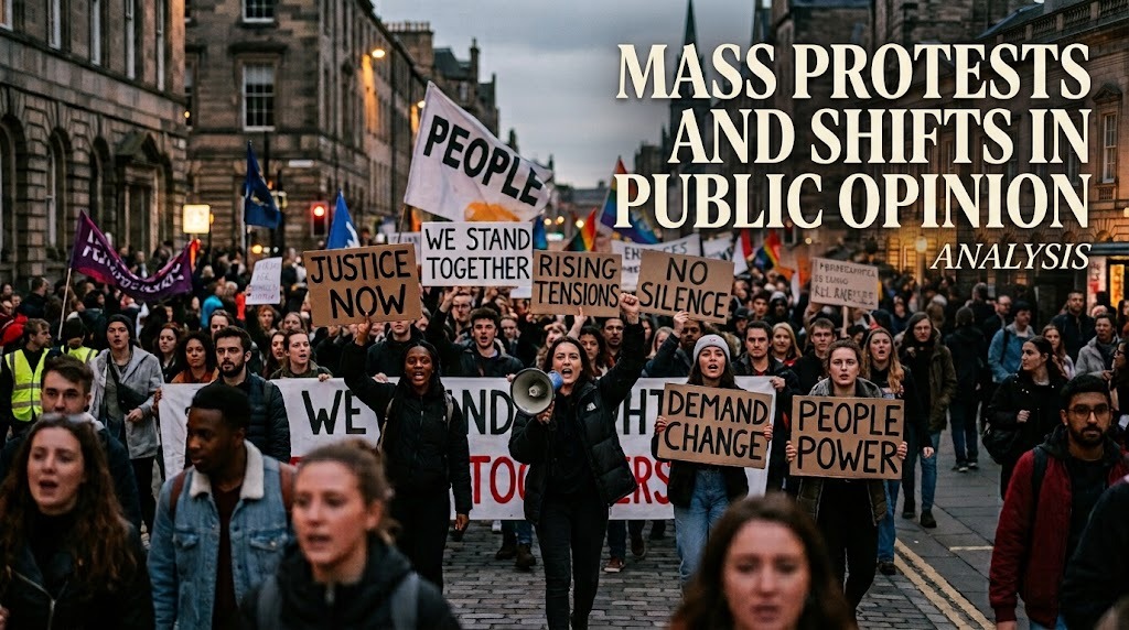 Mass Protests and Shifts in Public Opinion