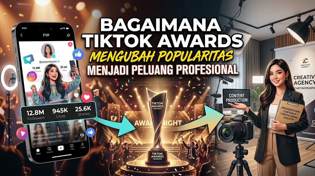 Bagaimana TikTok Awards Mengubah Popularitas Menjadi Peluang Profesional