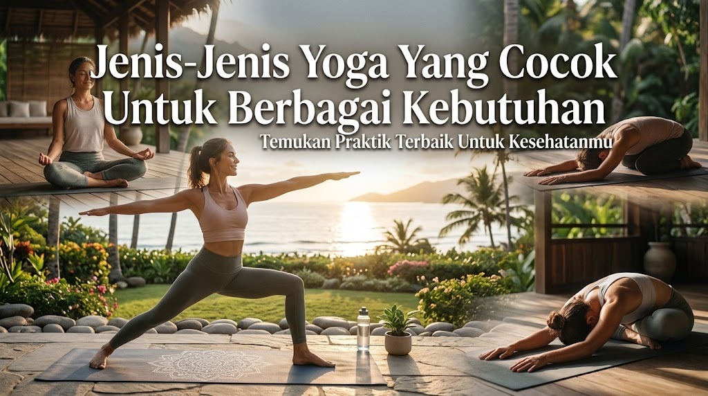 Jenis Jenis Yoga Yang Cocok Untuk Berbagai Kebutuhan