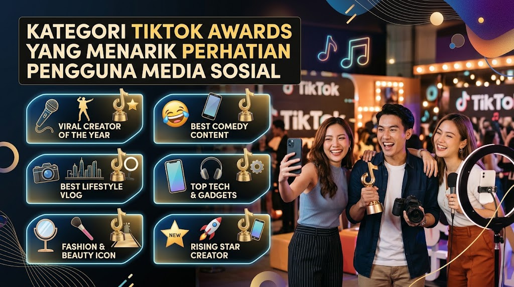 Kategori TikTok Awards yang Menarik Perhatian Pengguna Media Sosial