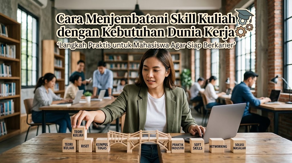 Cara Menjembatani Skill Kuliah dengan Kebutuhan Dunia Kerja