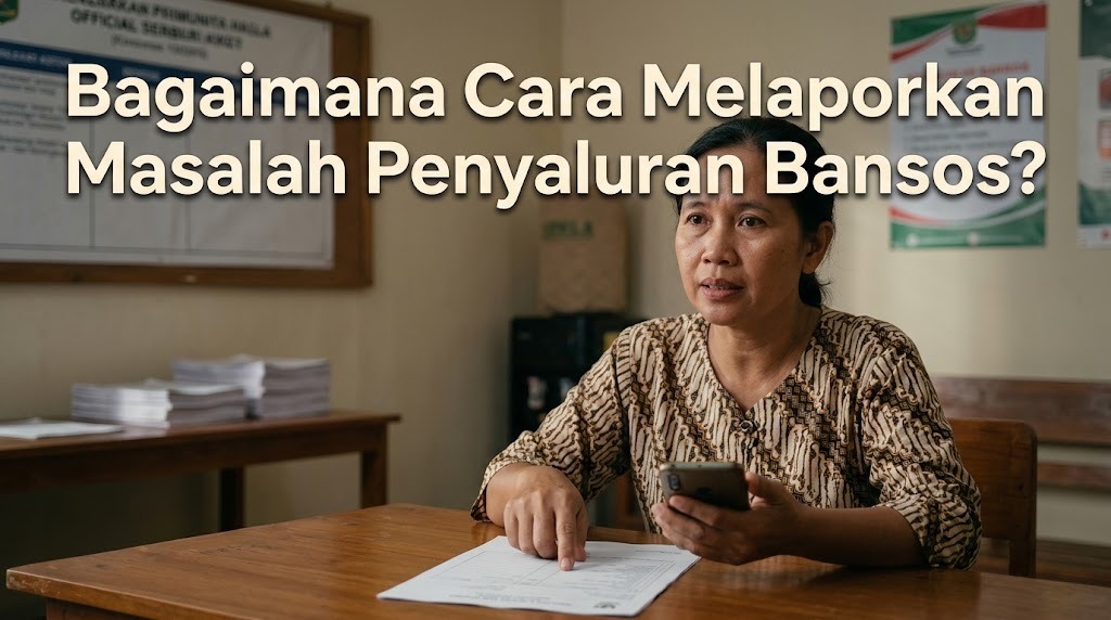 Bagaimana Cara Melaporkan Masalah Penyaluran Bansos?