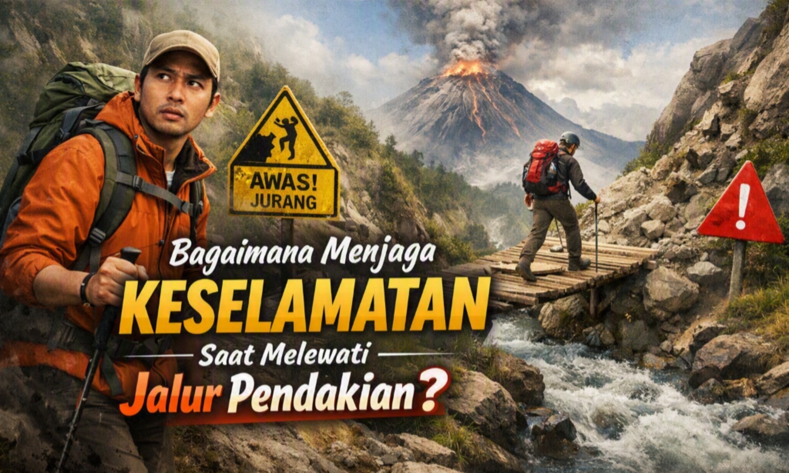 Bagaimana Menjaga Keselamatan Saat Melewati Jalur Pendakian?