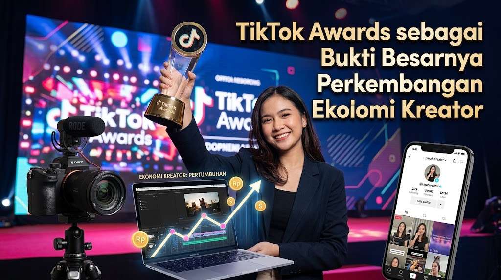 TikTok Awards sebagai Bukti Besarnya Perkembangan Ekonomi Kreator