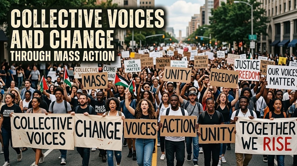Collective Voices and Change Through Mass Action