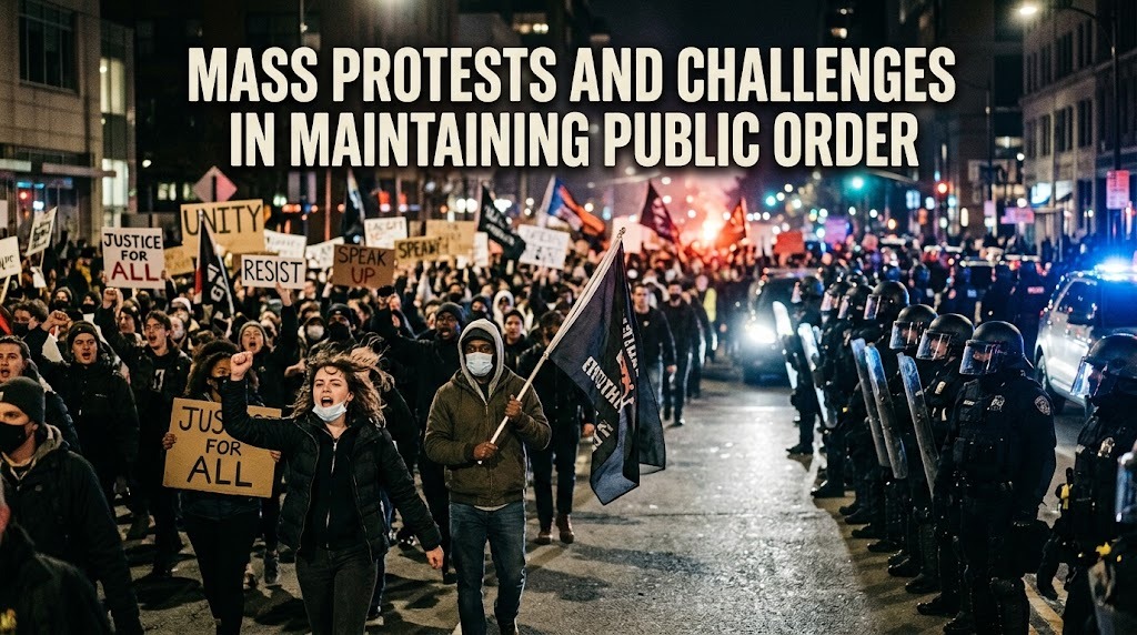 Mass Protests and Challenges in Maintaining Public Order