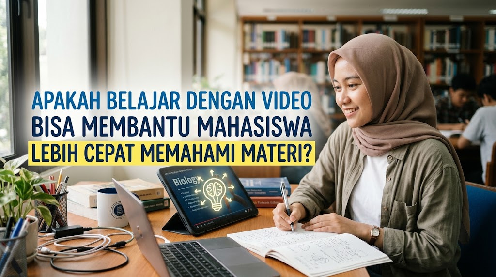 Apakah Belajar dengan Video Bisa Membantu Mahasiswa Lebih Cepat Memahami Materi?