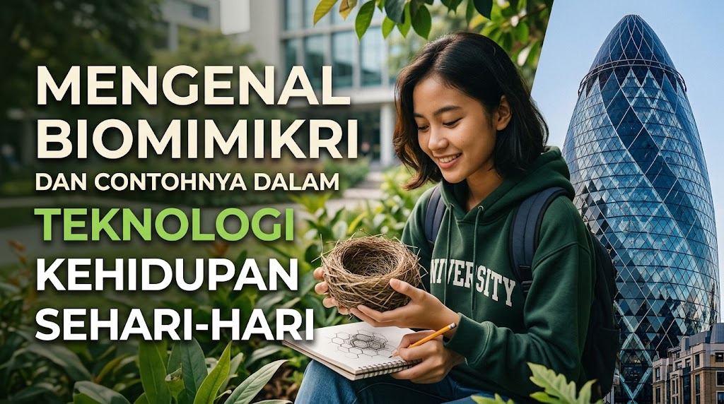 Mengenal Biomimikri dan Contohnya dalam Teknologi Kehidupan Sehari Hari