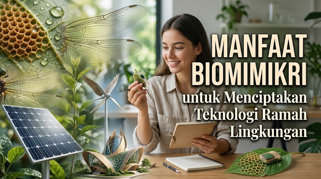 Manfaat Biomimikri untuk Menciptakan Teknologi Ramah Lingkungan