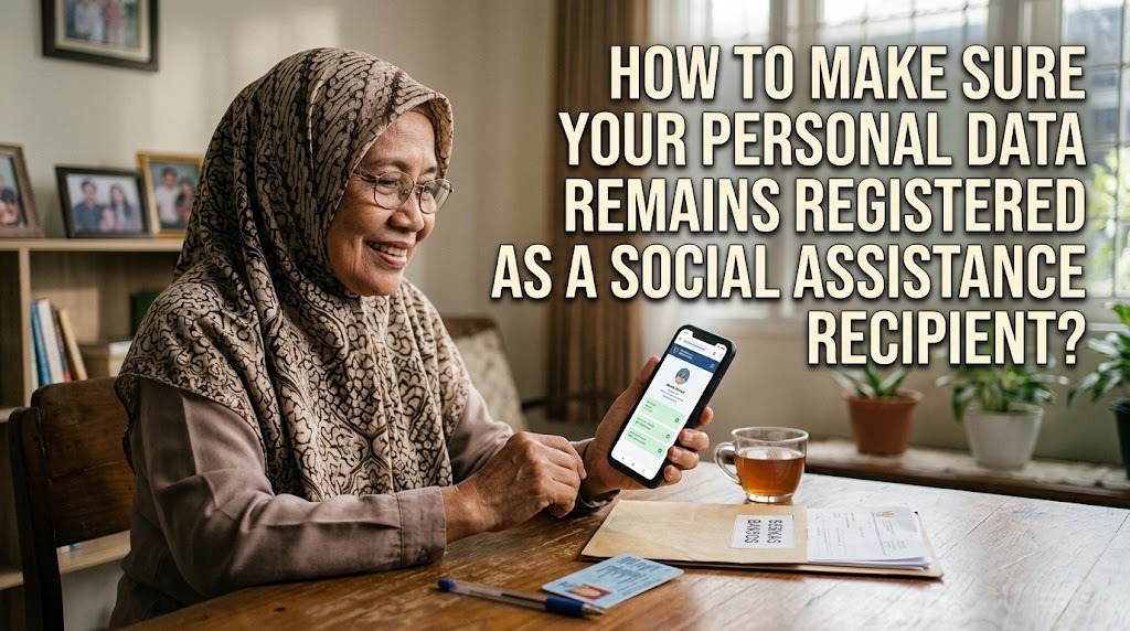 How To Make Sure Your Personal Data Remains Registered As A Social Assistance Recipient?