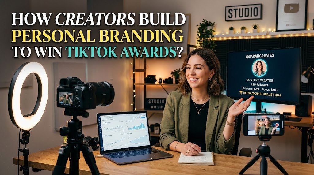 How Creators Build Personal Branding to Win TikTok Awards?