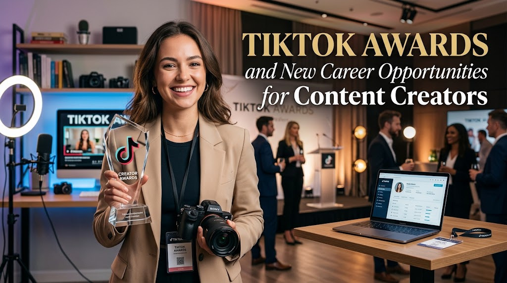 TikTok Awards and New Career Opportunities for Content Creators