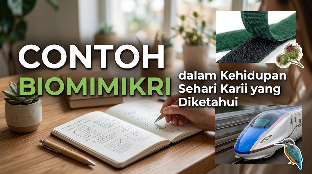 Contoh Biomimikri dalam Kehidupan Sehari Hari yang Jarang Diketahui