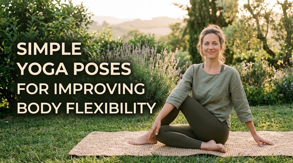 Simple Yoga Poses For Improving Body Flexibility