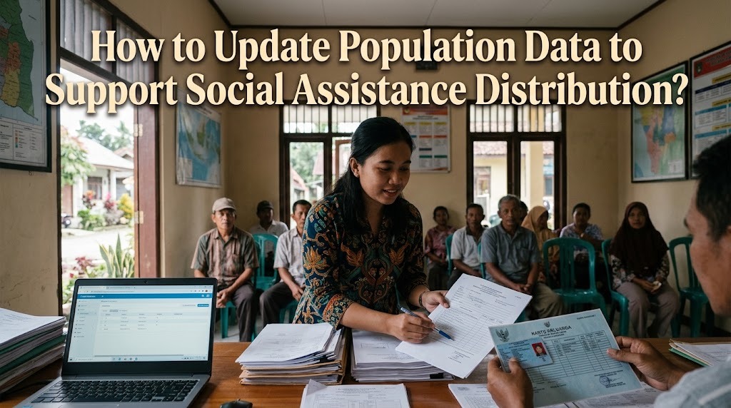How To Update Population Data To Support Social Assistance Distribution?