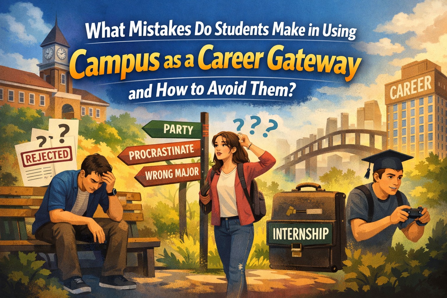What Mistakes Do Students Make in Using Campus as a Career Gateway and How to Avoid Them?