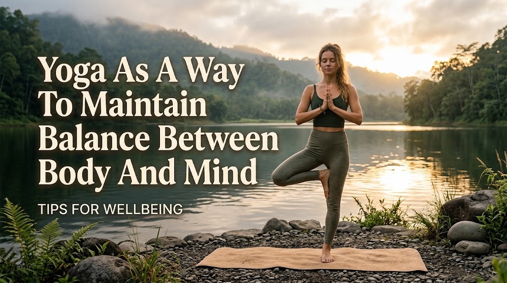 Yoga As A Way To Maintain Balance Between Body And Mind