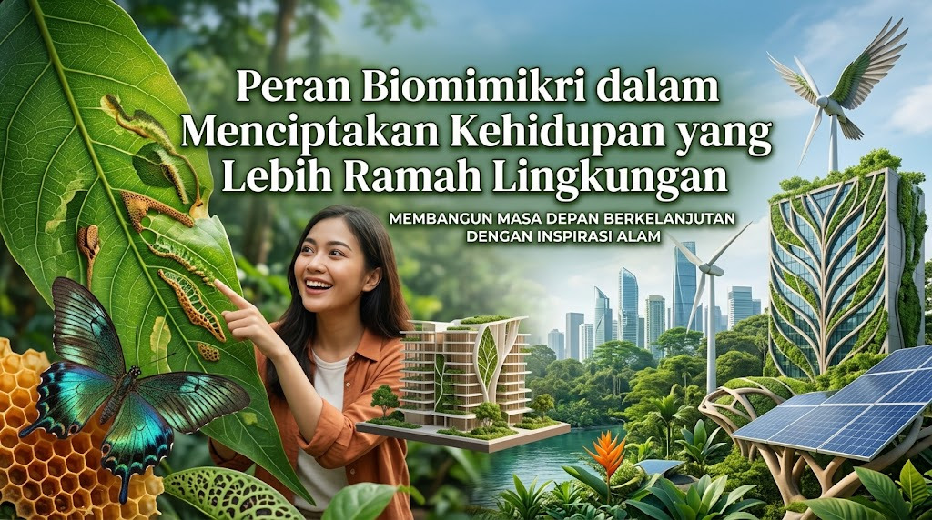 Peran Biomimikri dalam Menciptakan Kehidupan yang Lebih Ramah Lingkungan