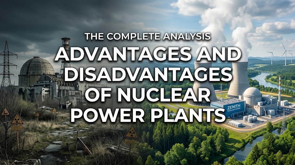Advantages and Disadvantages of Nuclear Power Plants