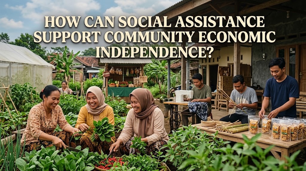 How Can Social Assistance Support Community Economic Independence?