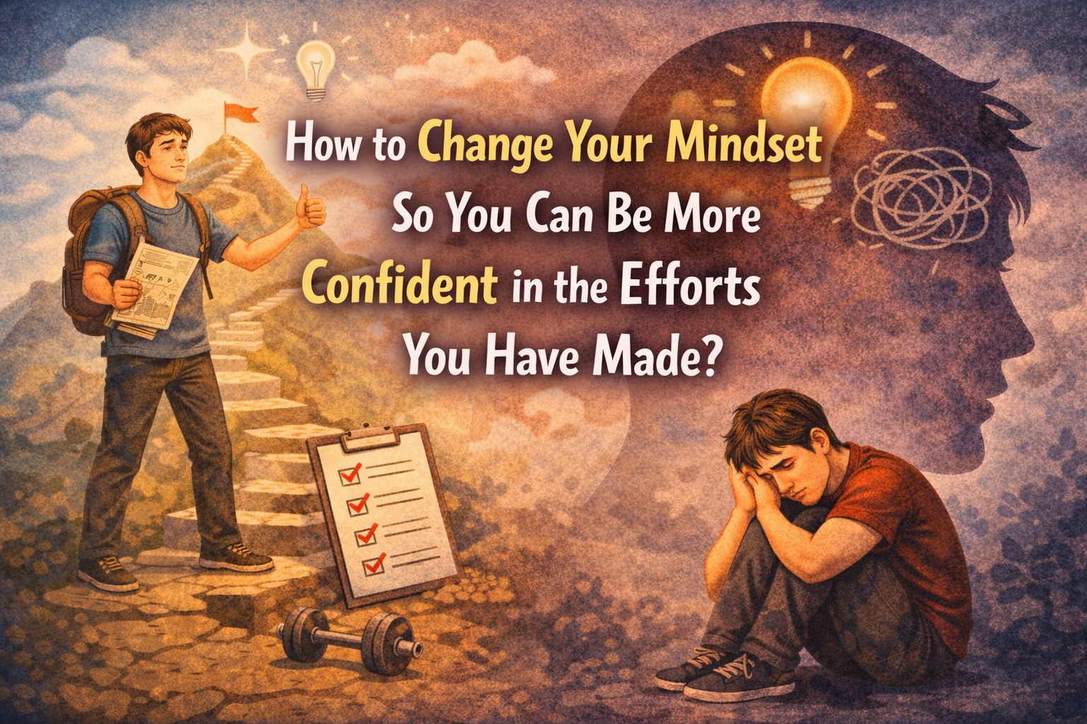 How to Change Your Mindset So You Can Be More Confident in the Efforts You Have Made?