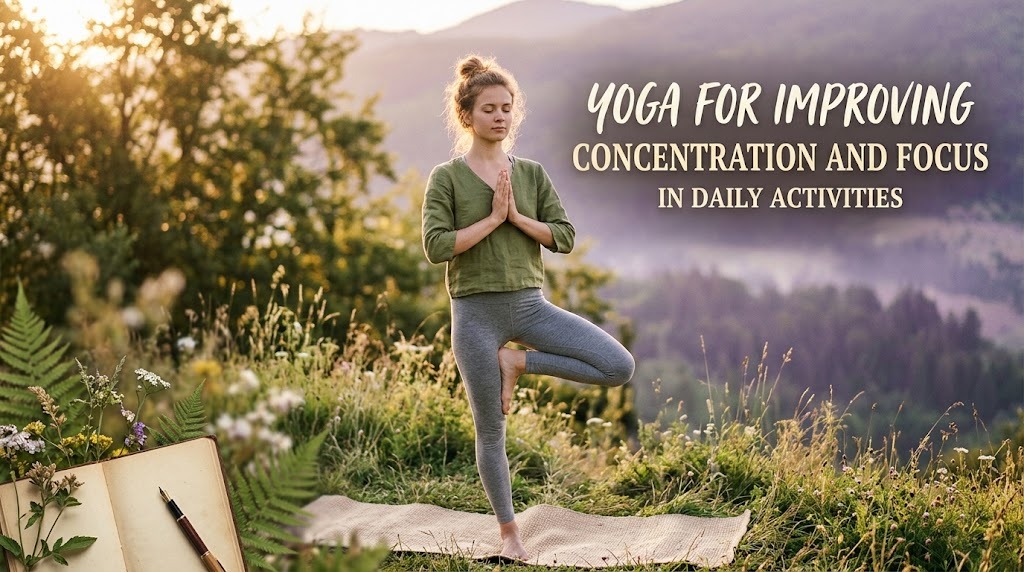 Yoga For Improving Concentration And Focus In Daily Activities