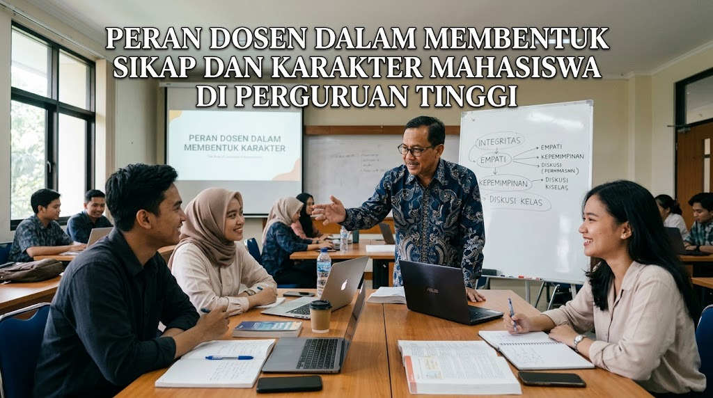 Peran Dosen dalam Membentuk Sikap dan Karakter Mahasiswa di Perguruan Tinggi