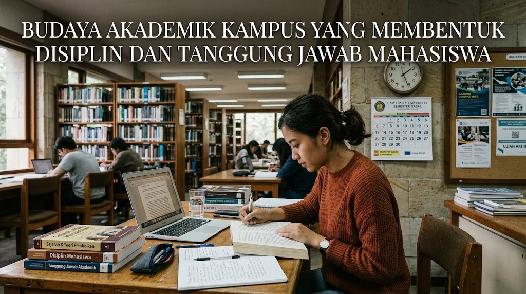Budaya Akademik Kampus yang Membentuk Disiplin dan Tanggung Jawab Mahasiswa