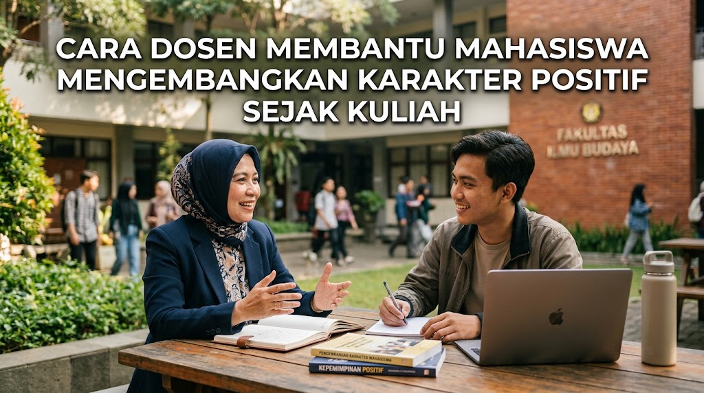 Cara Dosen Membantu Mahasiswa Mengembangkan Karakter Positif Sejak Kuliah
