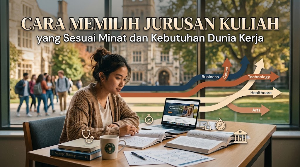 Cara Memilih Jurusan Kuliah yang Sesuai Minat dan Kebutuhan Dunia Kerja
