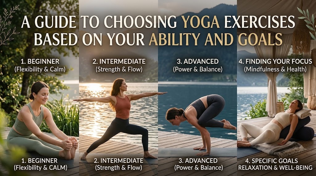 A Guide To Choosing Yoga Exercises Based On Your Ability And Goals