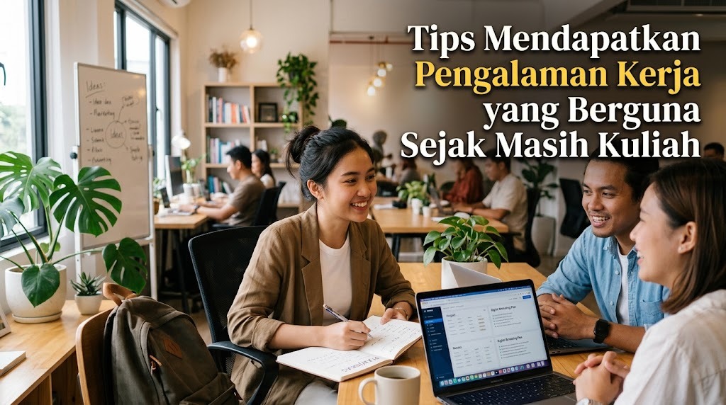Tips Mendapatkan Pengalaman Kerja Yang Berguna Sejak Masih Kuliah