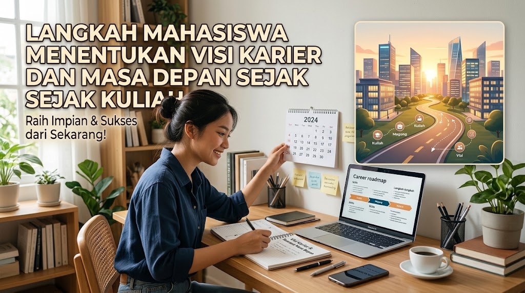 Langkah Mahasiswa Menentukan Visi Karier dan Masa Depan Sejak Kuliah