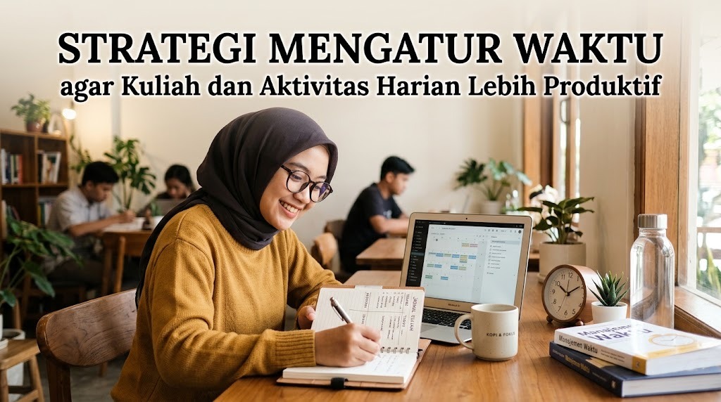 Strategi Mengatur Waktu Agar Kuliah Dan Aktivitas Harian Lebih Produktif