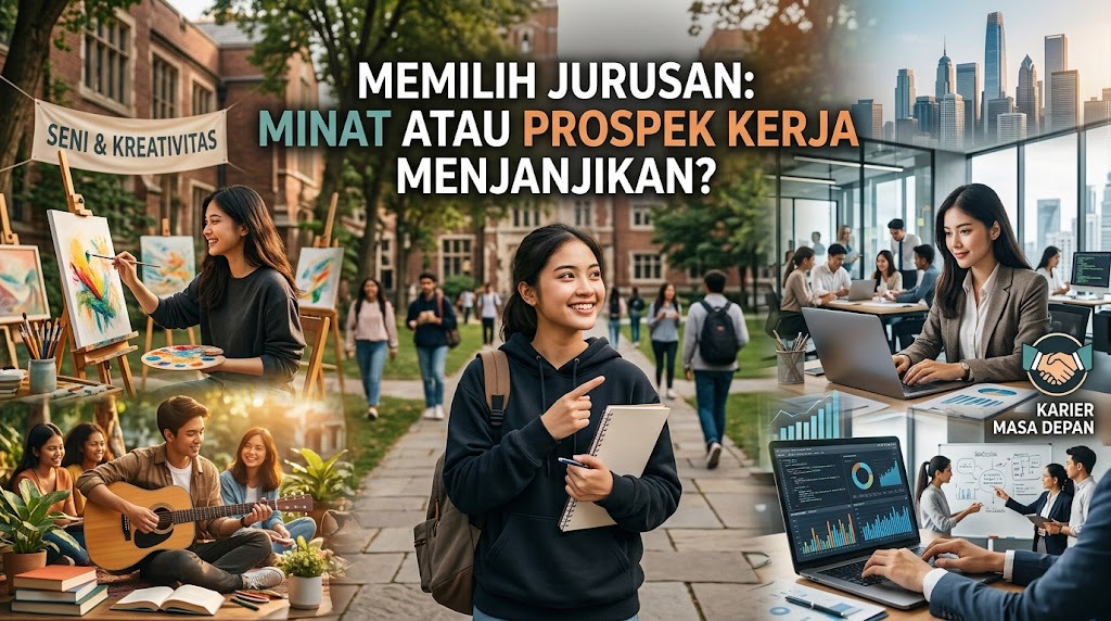 Memilih Jurusan Sesuai Minat atau Prospek Kerja yang Lebih Menjanjikan