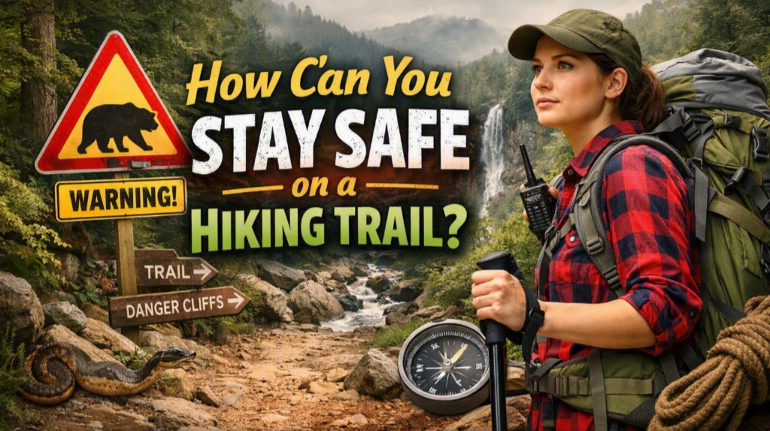How Can You Stay Safe on a Hiking Trail?