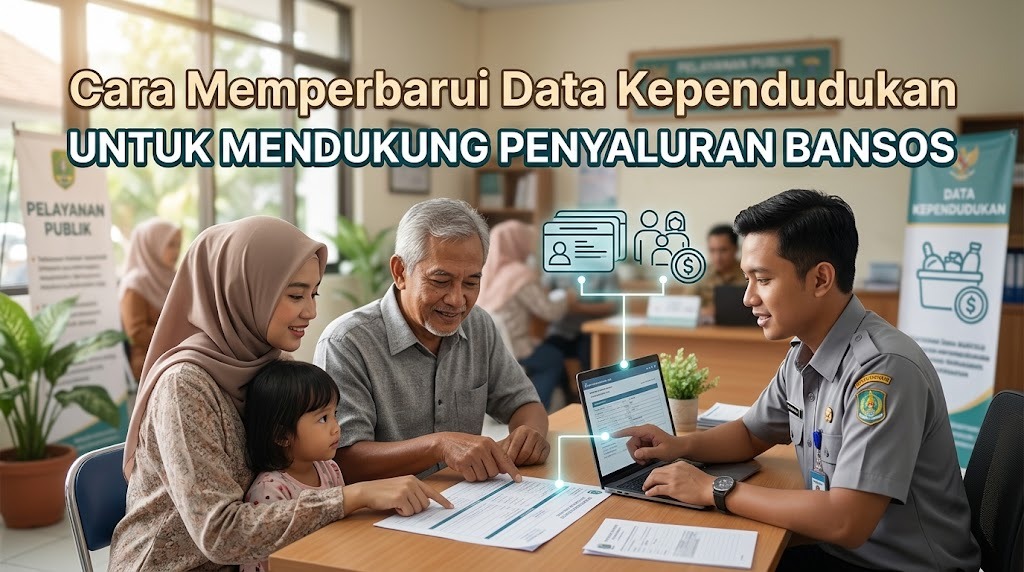 Cara Memperbarui Data Kependudukan Untuk Mendukung Penyaluran Bansos