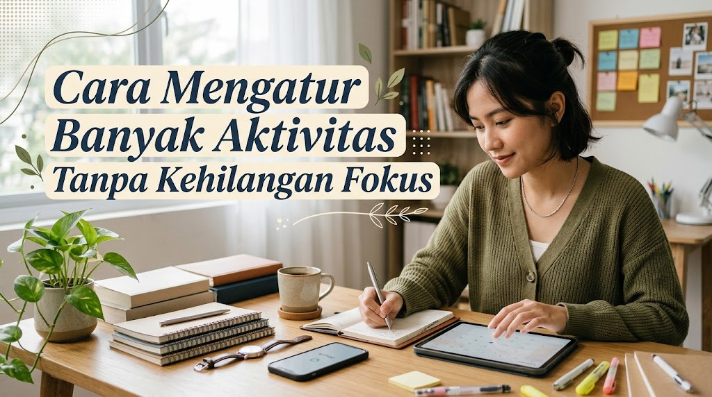 Cara Mengatur Banyak Aktivitas Tanpa Kehilangan Fokus