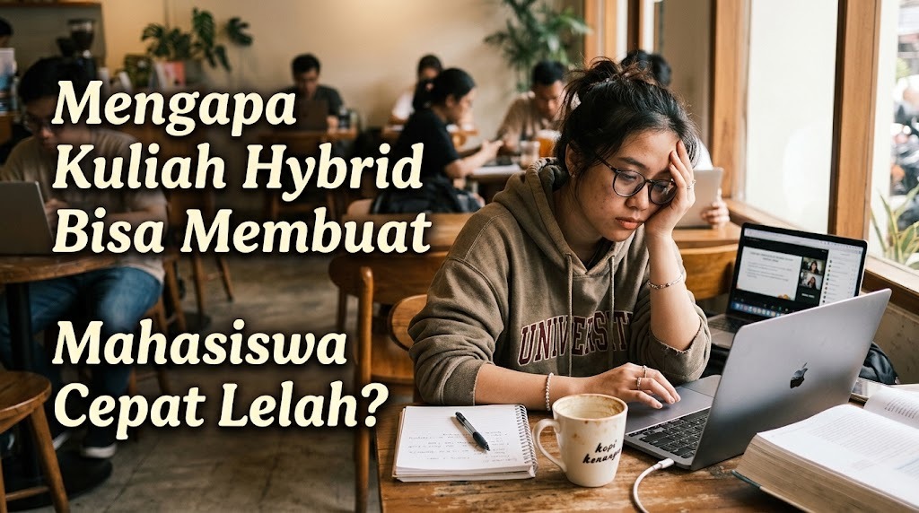 Mengapa Kuliah Hybrid Bisa Membuat Mahasiswa Cepat Lelah?