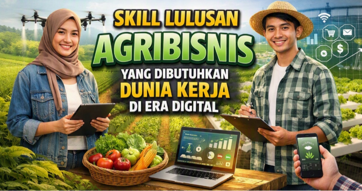 Skill Lulusan Agribisnis yang Dibutuhkan Dunia Kerja di Era Digital
