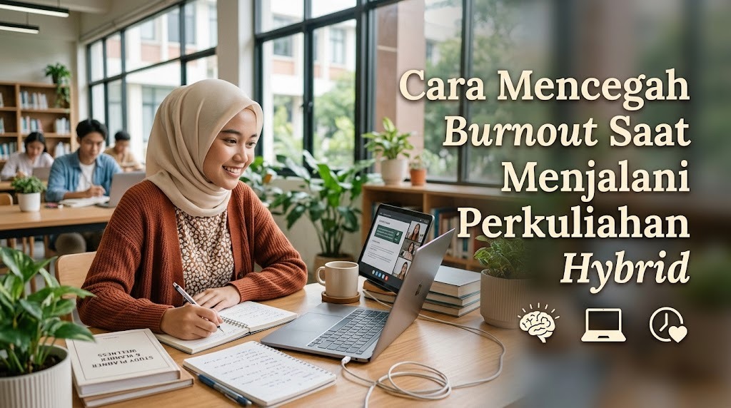 Cara Mencegah Burnout Saat Menjalani Perkuliahan Hybrid