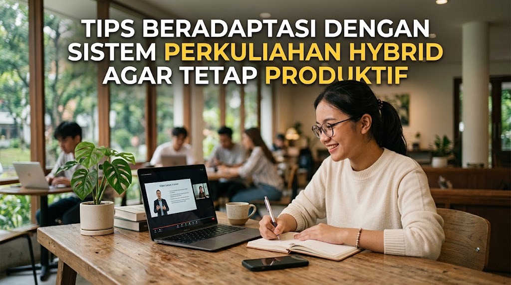 Tips Beradaptasi Dengan Sistem Perkuliahan Hybrid Agar Tetap Produktif