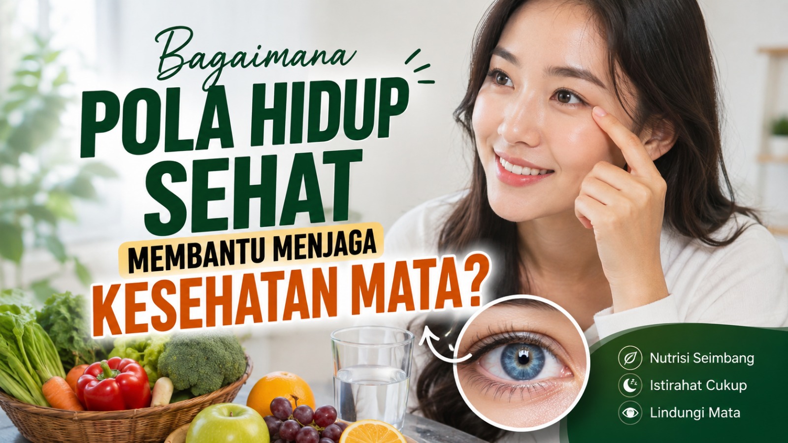 Bagaimana Pola Hidup Sehat Membantu Menjaga Kesehatan Mata?