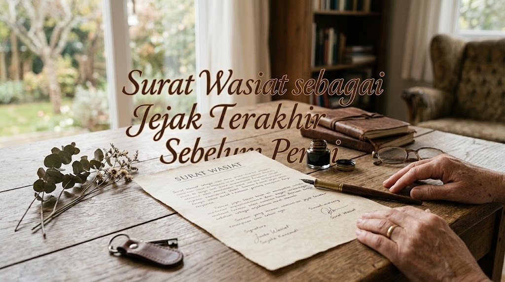 Surat Wasiat sebagai Jejak Terakhir Sebelum Pergi