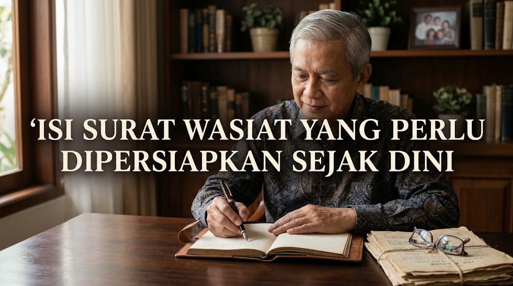 Isi Surat Wasiat yang Perlu Dipersiapkan Sejak Dini