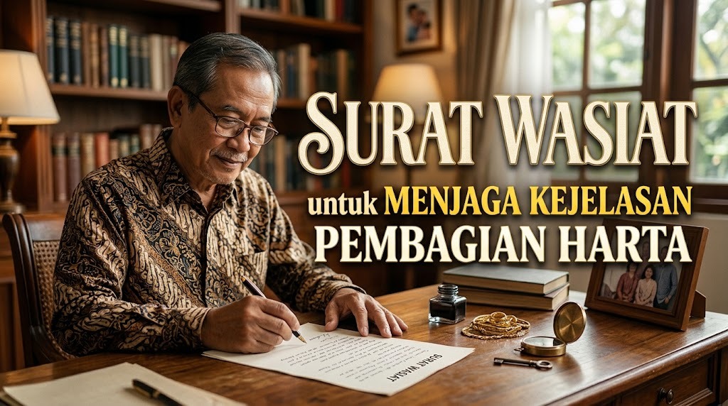 Surat Wasiat untuk Menjaga Kejelasan Pembagian Harta