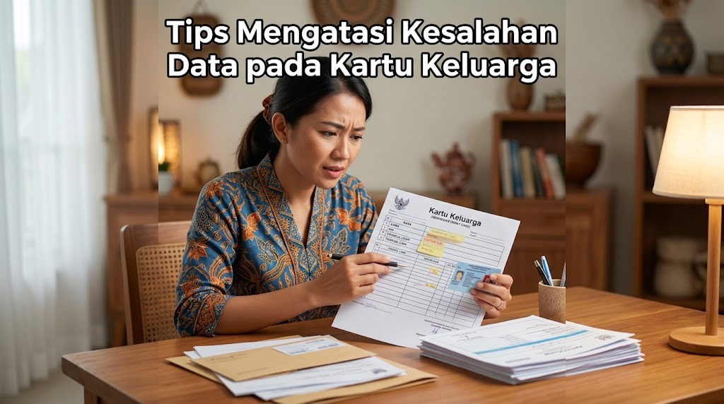 Tips Mengatasi Kesalahan Data pada Kartu Keluarga