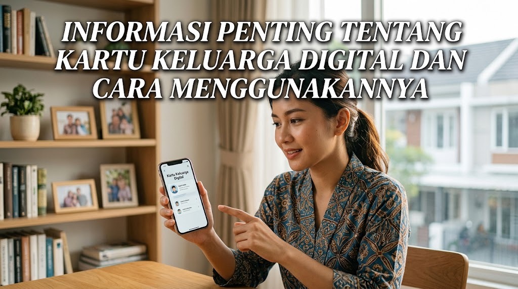 Informasi Penting Tentang Kartu Keluarga Digital dan Cara Menggunakannya
