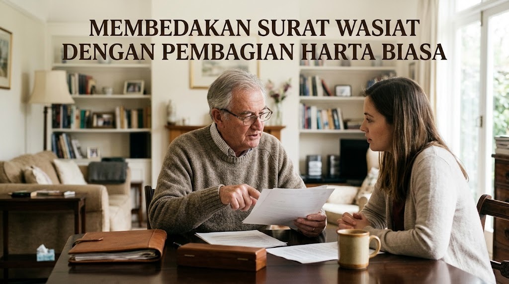 Membedakan Surat Wasiat dengan Pembagian Harta Biasa